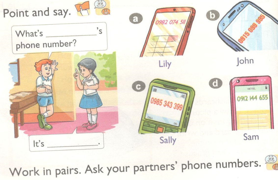 Unit 18: What's your phone number?