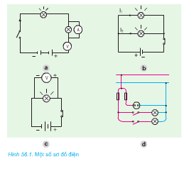 Hướng dẫn Bài 56 vẽ sơ đồ nguyên lý mạch điện chi tiết và dễ hiểu