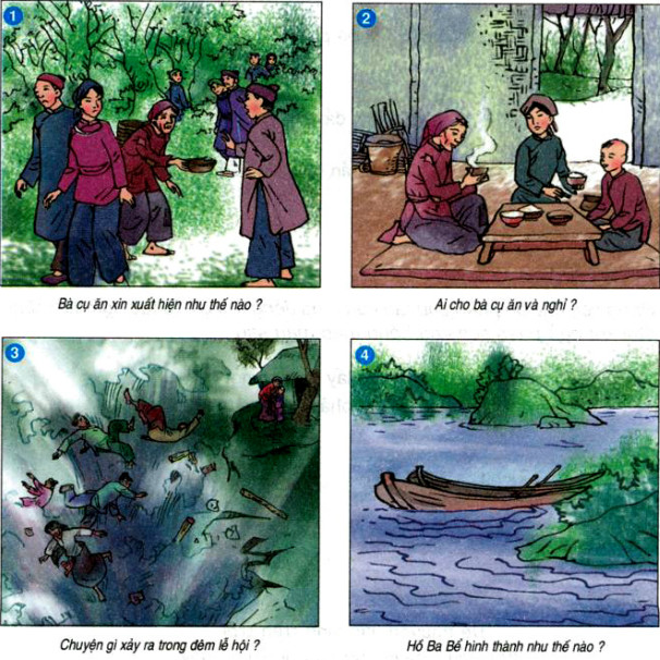 Kể Chuyện: Sự Tích Hồ Ba Bể Trang 8 Sgk Tiếng Việt 4 Tập 1 | Sgk Tiếng Việt  4