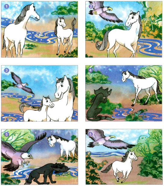 Kể chuyện đôi cánh của ngựa trắng trang 106 sgk tiếng việt 4 tập 2