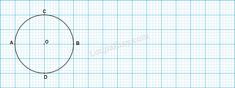 Giải vở bài tập toán 3 bài 105 : Vẽ trang trí hình tròn
