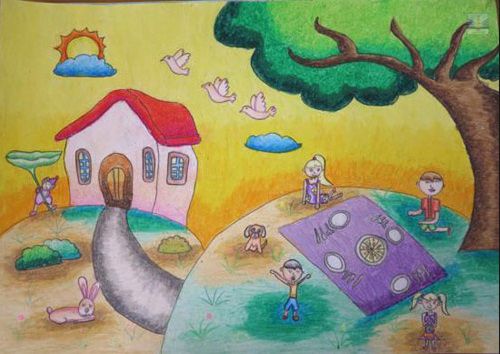 Cách vẽ tranh phong cảnh quê hương của học sinh lớp 6lớp 9