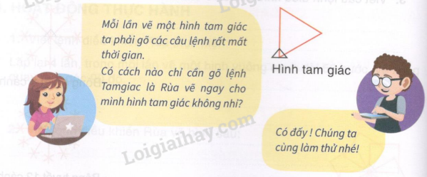 A. Hoạt động cơ bản - Bài 3 : Thủ tục trong Logo | Hướng dẫn học ...