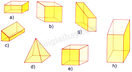 Giải bài 1 Hình hộp chữ nhật Hình lập phương  Giải toán 7 tập 1 cánh diều   Tech12h
