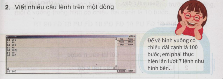 Logo lệnh học tin giúp bạn học lập trình một cách thú vị và hiệu quả nhất. Xem hình ảnh liên quan để hiểu rõ hơn về Logo lệnh học tin và các tính năng cũng như ứng dụng của nó nhé!