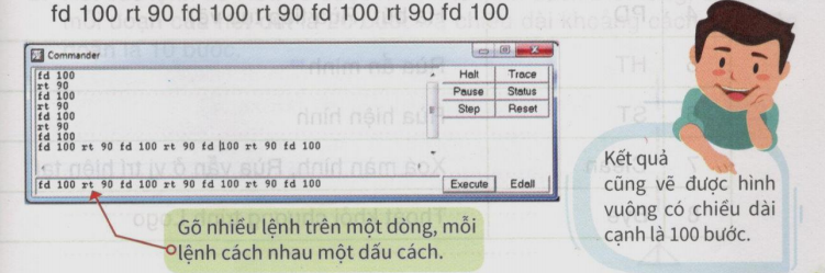 A. Hoạt động cơ bản - Bài 2: Các lệnh của Logo | Hướng dẫn học tin ...