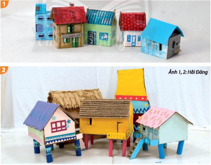 Hình khối ngôi nhà mang tính giáo dục cao bởi chúng giúp trẻ em hiểu rõ khái niệm về không gian và hình dạng. Hãy xem qua hình ảnh này và khám phá những bí quyết tạo hình khối độc đáo.