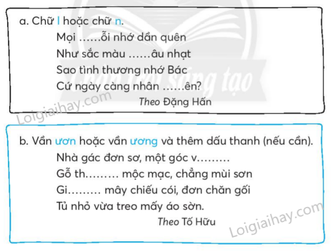 Giải Bài 2: Thư Trung Thu Vbt Tiếng Việt 2 Tập 2 Chân Trời Sáng Tạo -