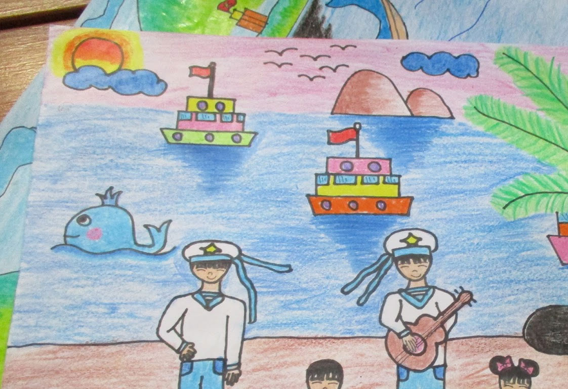 Với sự sáng tạo và khéo tay vượt trội, các học sinh lớp 6 có thể vẽ tranh biển đảo quê hương một cách chuyên nghiệp và độc đáo. Cùng nhau học hỏi, chia sẻ và trao đổi kinh nghiệm, các bạn sẽ hiểu biết thêm về mỹ thuật và văn hóa đặc trưng của quê hương mình.