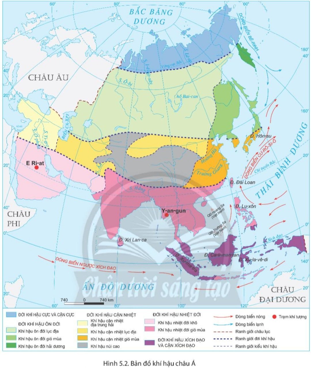 Bài 5. Thiên nhiên châu Á SGK Lịch sử và Địa lí 7 Chân trời sáng tạo>