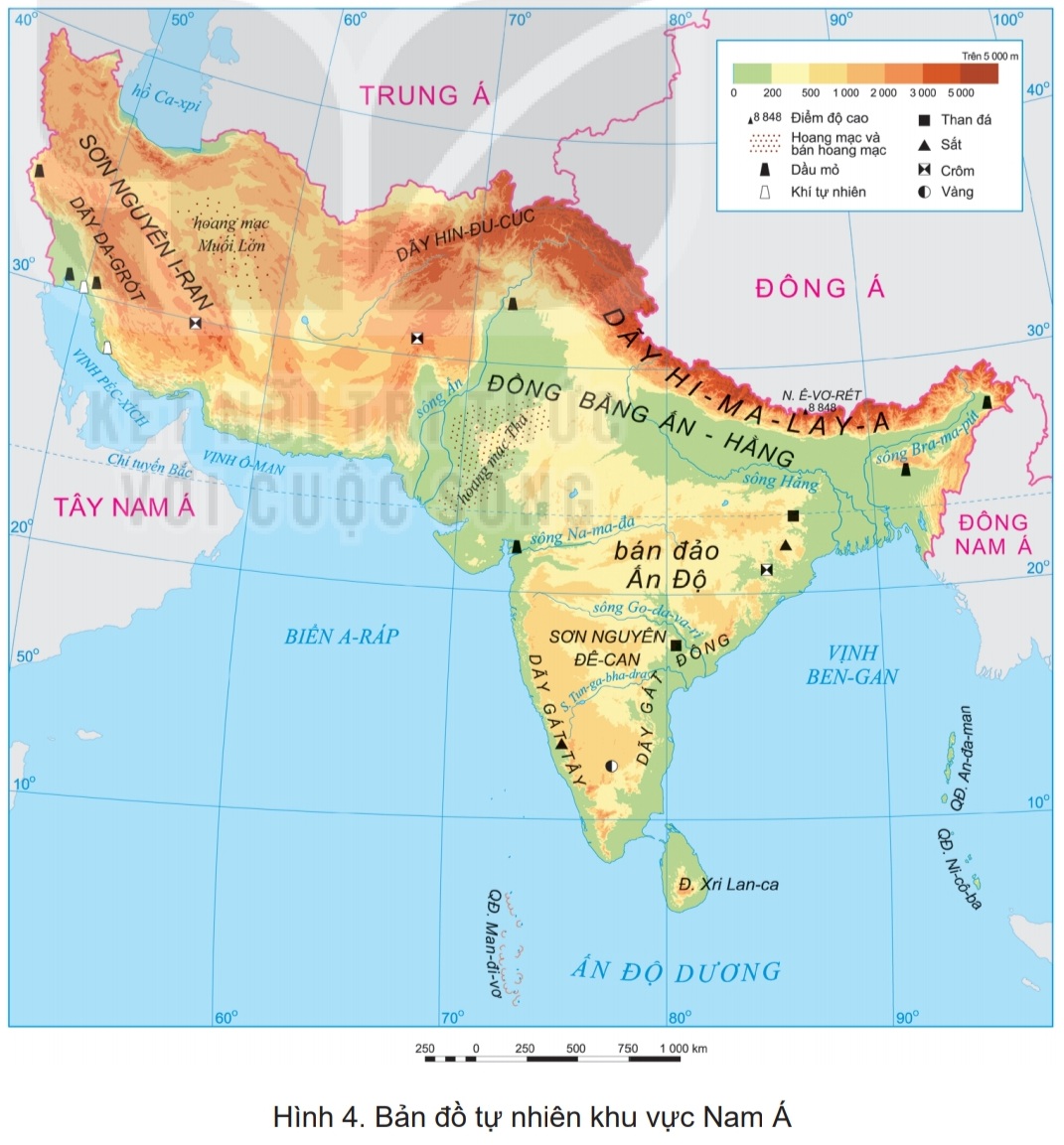 Bài 7. Bản đồ chính trị của châu Á. Các khu vực của châu Á SGK Địa lí 7 Kết nối tri thức</>