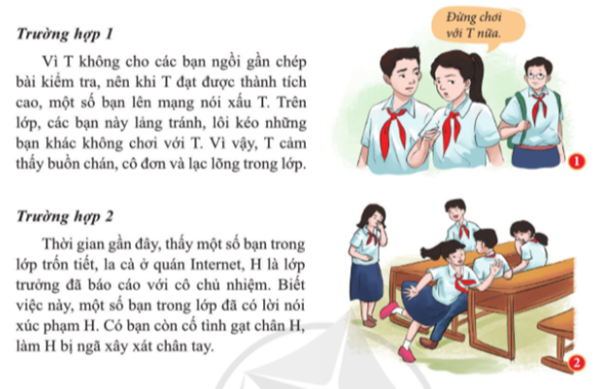 Bài 8. Bạo lực học đường - Cánh diều | SGK Giáo dục công dân 7 - Cánh diều