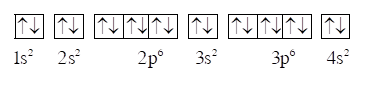 Ở trạng thái cơ bản, nguyên tử calcium (Z = 20) có số electron độc thân là A. 1.	B. 2.	C. 0.	D. 4. (ảnh 1)