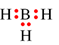 Công thức electron nào sau đây không đủ electron theo quy tắc octet? (ảnh 1)