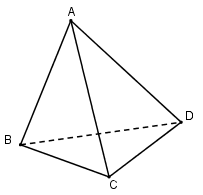 LỜI GIẢI] Cho hình tứ diện ABCD. Tổng số đỉnh và số cạnh của hình tứ diện  bằng: - Tự Học 365