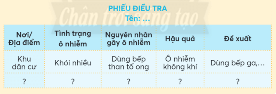 Khoa học lớp 4 trang 33 Chân trời sáng tạo