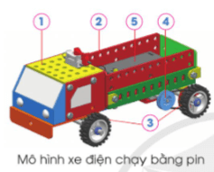 Công nghệ lớp 5 Cánh diều Bài 8: Lắp ráp mô hình xe điện chạy bằng pin