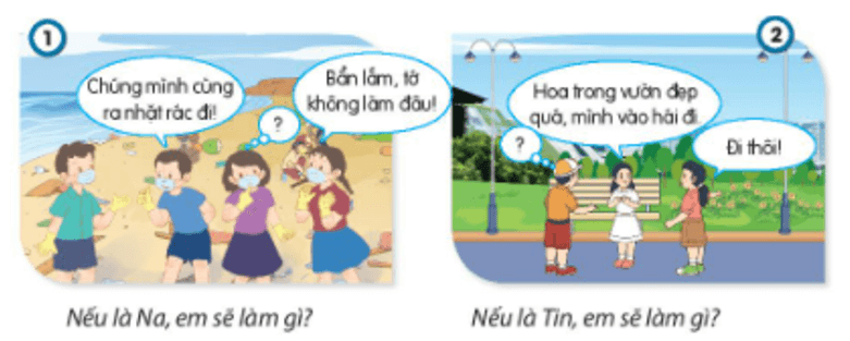 Đạo đức lớp 3 trang 56, 57 Luyện tập