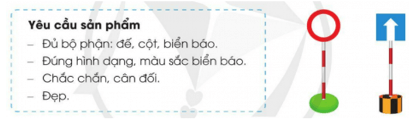 Công nghệ lớp 3 Bài 8: Làm biển báo giao thông trang 47, 48, 49, 50, 51, 52, 53, 54 (ảnh 4)