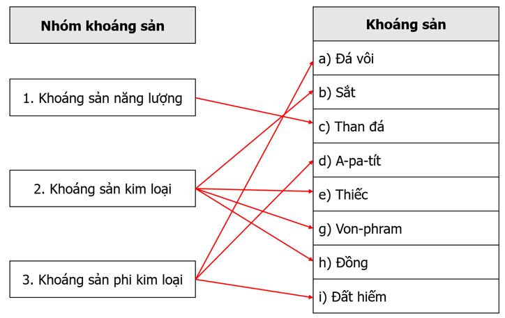 Dựa vào hình 24.1 trang 100 SGK và kiến thức đã học, hãy thực hiện các yêu cầu