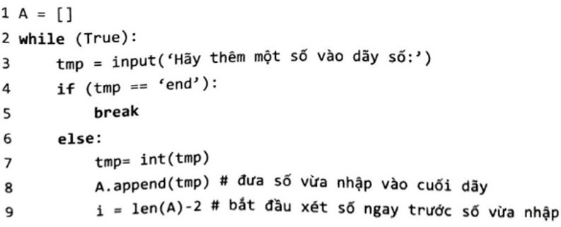 Viết chương trình cho phép người dùng nhập các số nguyên từ bàn phím, sắp xếp các số