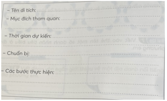 Vở bài tập Lịch Sử và Địa Lí lớp 4 Kết nối tri thức Bài 3: Lịch sử và văn hoá truyền thống địa phương em