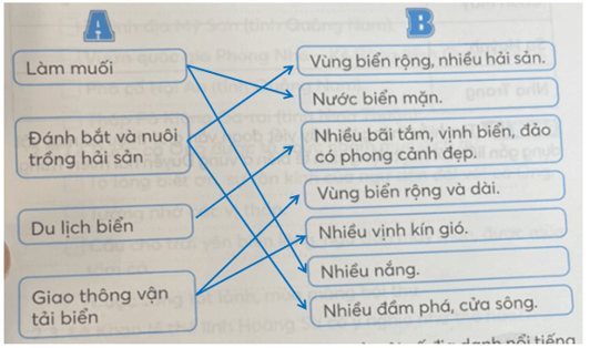 Vở bài tập Lịch Sử và Địa Lí lớp 4 Kết nối tri thức Bài 16: Dân cư và hoạt động sản xuất ở vùng Duyên hải miền Trung