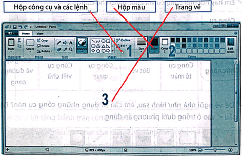 Vở bài tập Tin học lớp 5 Kết nối tri thức Bài 8A: Làm quen với phần mềm đồ hoạ