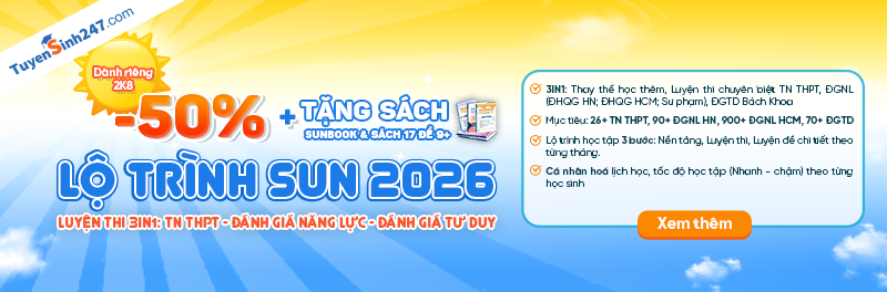 Lộ trình SUN 2026