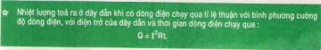 Lý thuyết Định luật Jun - Len-xơ - loigiaihay.com