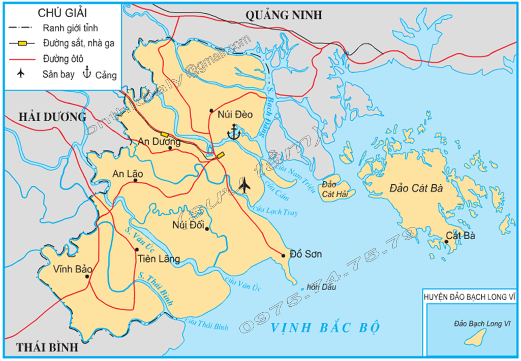 Quan sát hình 1, em hãy: Chỉ vị trí Hải Phòng trên lược đồ ...