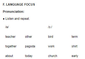 unit 6 language focus lop 10