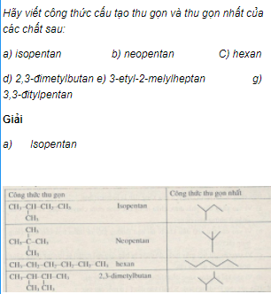 Isopentan nằm trong loại phù hợp Hóa chất nào?
