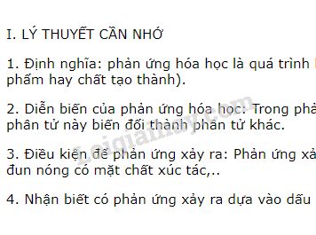 Nêu Diễn Biến Của Phản Ứng Hóa Học: Từ A Đến Z