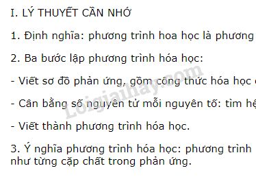 Tìm hiểu phương trình hóa học là gì và cách áp dụng vào các bài toán