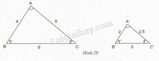 Cách xác lập nhị tam giác đồng dạng nhập không khí Oxyz?

