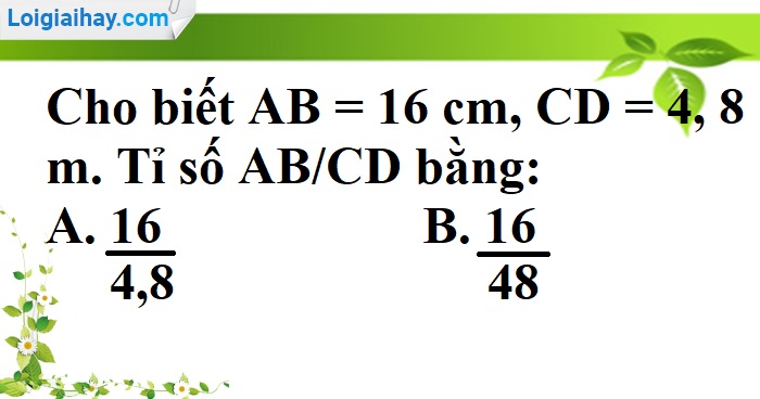 Giải phần câu hỏi bài 1 trang 65 Vở bài tập toán 8 tập 2