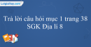 Dựa vào bảng 11.1 (SGK trang 38), em hãy kể tên hai khu vực đông dân nhất châu Á. Trong hai khu vực đó. khu vực nào có mật độ dân số cao hơn?