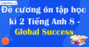 Đề cương ôn tập học kì 2 Tiếng Anh 8 - Global Success