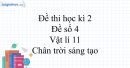 Đề thi học kì 2 Vật lí 11 Chân trời sáng tạo - Đề số 4