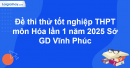 Đề thi thử THPT môn Hóa lần 1 năm 2025 Sở GD Vĩnh Phúc