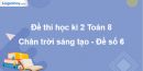 Đề thi học kì 2 Toán 8 Chân trời sáng tạo - Đề số 6