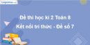 Đề thi học kì 2 Toán 8 Kết nối tri thức - Đề số 7