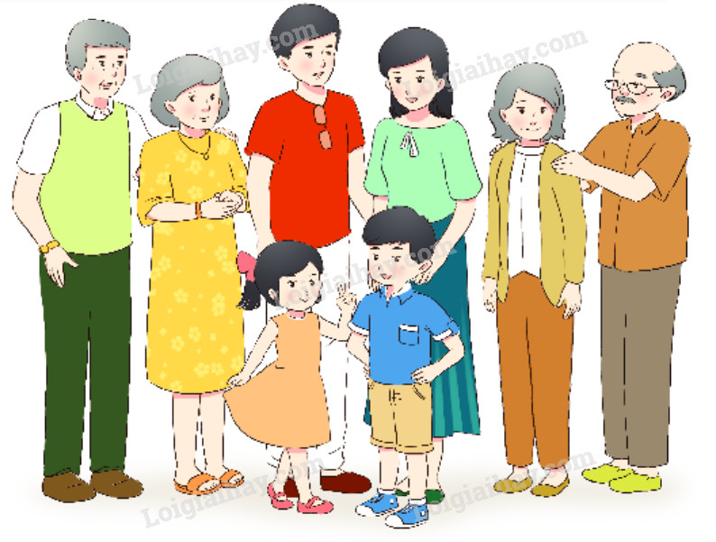 Giải Bài 2: Mở rộng vốn từ gia đình (tiếp theo) SGK Tiếng Việt 2 tập 1 Chân  trời sáng tạo | Tiếng Việt 2 - Chân trời sáng tạo
