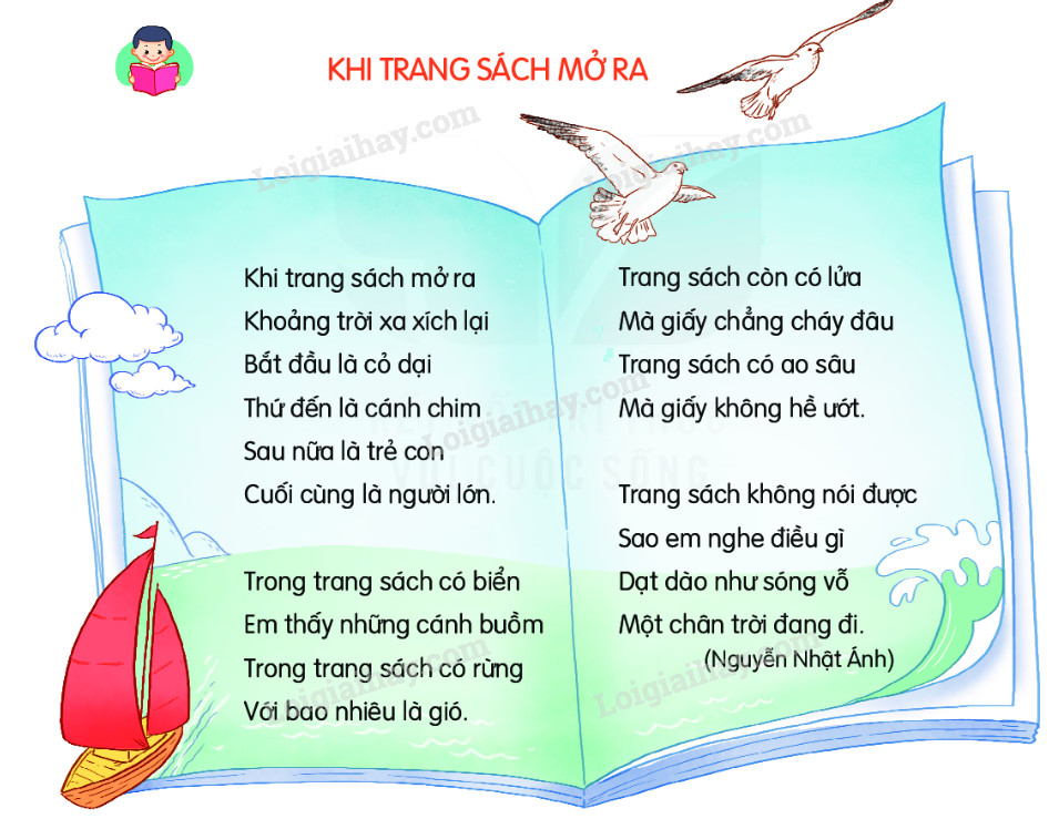 Giải Bài 16: Đọc: Khi trang sách mở ra SGK Tiếng Việt 2 tập 1 Kết nối tri  thức với cuộc sống | Tiếng Việt 2 - Kết nối tri thức