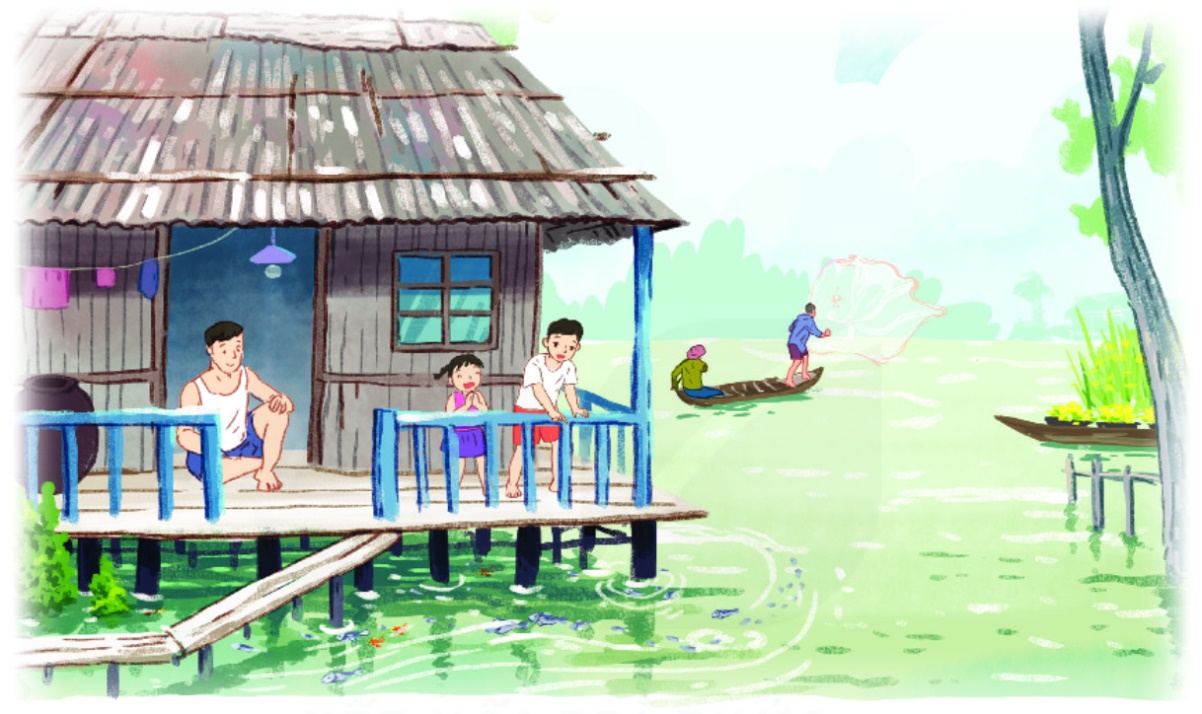 Giải Bài 2: Đọc: Mùa nước nổi SGK Tiếng Việt 2 tập 2 Kết nối tri thức với  cuộc sống | Tiếng Việt 2 - Kết nối tri thức